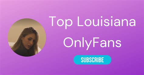 new orleans only fans|Top 10 Louisiana Onlyfans Girls & New Orleans OnlyFans 2024